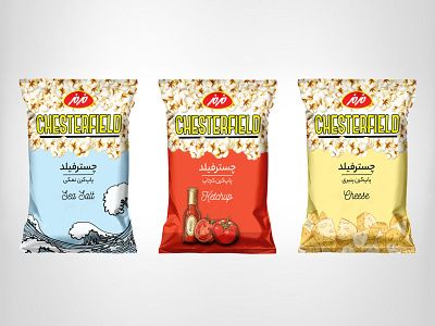 Popcorn packaging design