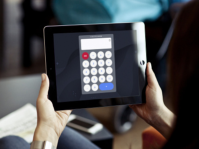 Calculator app design mobile webdesign