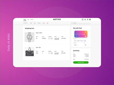 DailyUI #002 - Credit Card Checkout @daily ui adobexd app appdesign design ui ux