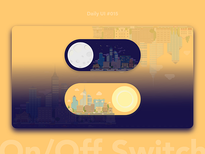 Daily UI #015 - On/Off Switch adobexd branding design design inspiration illustration onoff switch switch ui ux