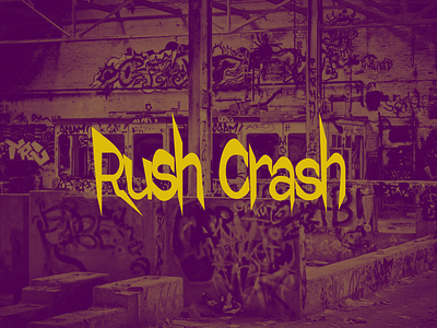 Logo for Rush Crash (CSGO) 1x csgo design figma logo play rate typography webdesign
