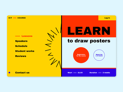 Drawing posters 2021 courses drawing education figma first screen lessons online posters registration reviews schedule ui ux