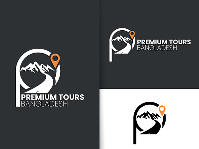 Premium Tours Bangladesh | Logo Folio 2021 | P letter Logo Desig