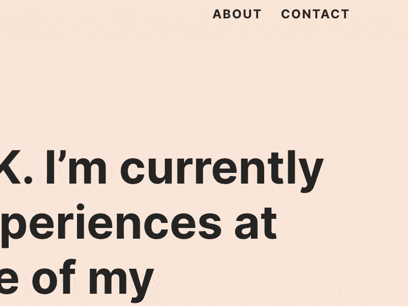 New Style, New Contact Form