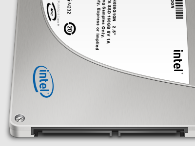 Intel X25-m icon intel wip x25 m