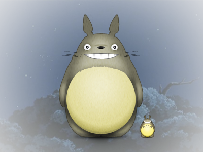 Totoro 256 48 ghibli icon wip work in progress