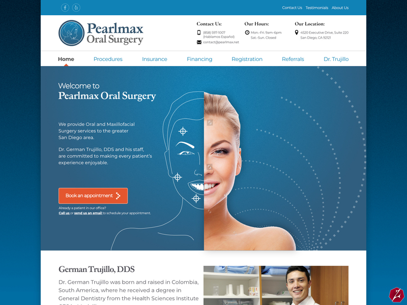 Homepage Pearlmax v2.0 dental dental care dental clinic dentist dentistry pearlmax