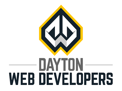 Logo Dayton Web Developers dayton dayton web developers logo modern logo