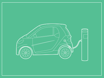 Electric Car car electric illustration
