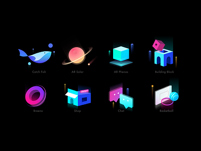3D GAMES Icon 3d ar design icon illustration logo ui ux vector vr
