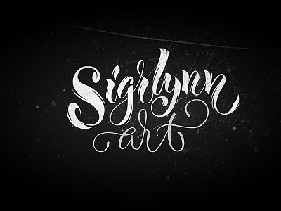 Sigrlynn Art letter lettering logo sigrlynnart type typo typography