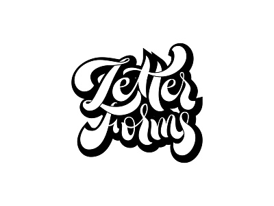 Letterforms brushpen calligraphy design handlettering handtype letter lettering logo sigrlynnart type typo typography