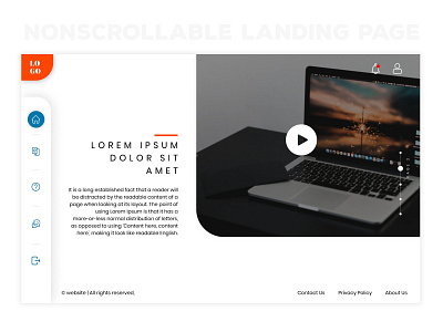 Landing Page branding figma figmadesign landing page minimal ui ux webdesign