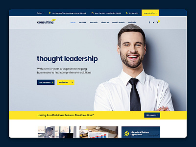 Consulting WP - Business, Finance WordPress Theme
