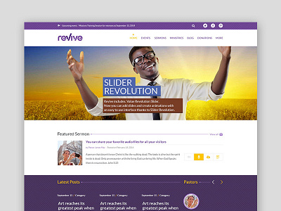 Free WordPress Theme: Revive WP