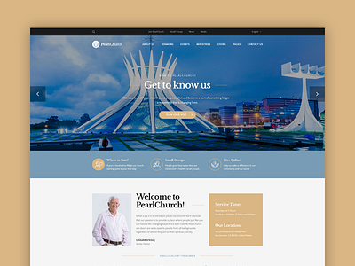 Pearl Church - Attract visitors in a whole new way! church pearl template theme themeforest wordpress wp