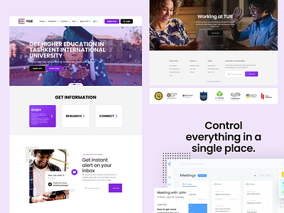 University website design | UI/UX branding design education landing logo ui university ux