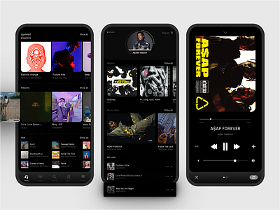 Music app design figma mobile app mobile design mobile ui music app player ui