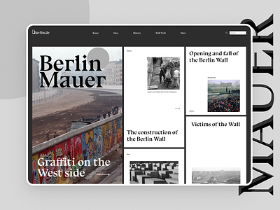 Berlin.de berlin.de design figma minimalistic ui web web design