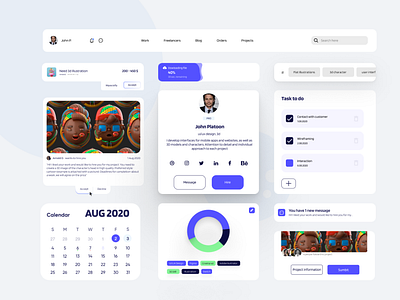 UI kit Freelance