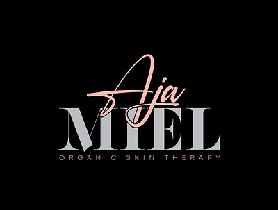 Aja Miel - Skin Care Branding branding design graphic design illustration logo vector