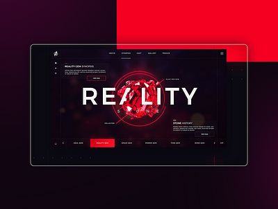 Stone Reality | Web Design design designer graphic design header image hero image ipl ui ux design website header