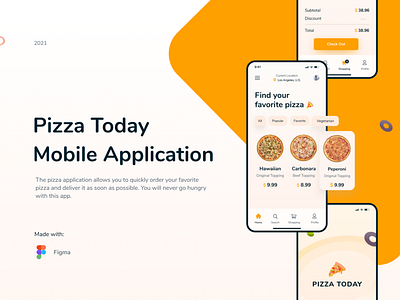 Pizza Today | Mobile App UI