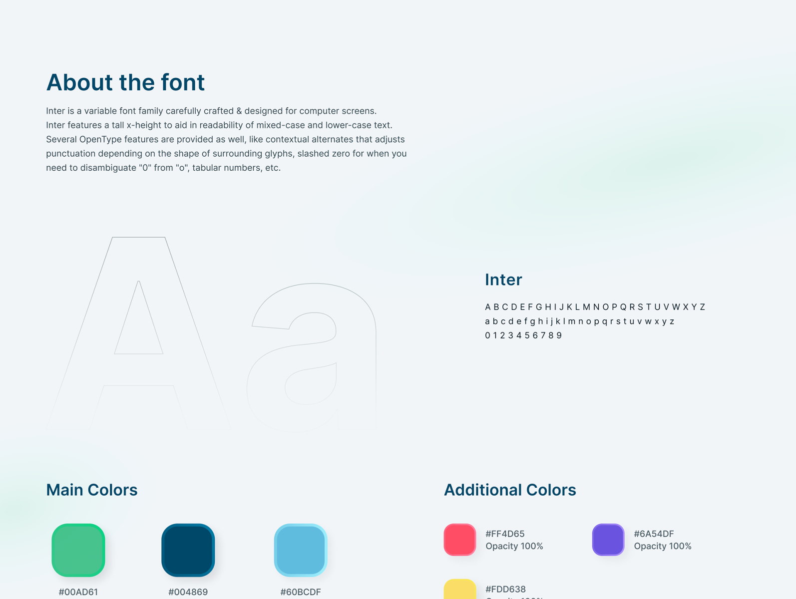 Qarma | Fonts & Colors by Ali Hassan on Dribbble