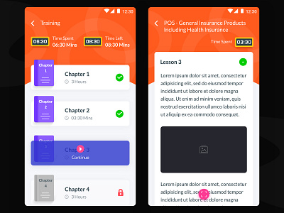 Insurance Training - PoS android app creative creativity design insurance interface pos product sketchapp training ui ux