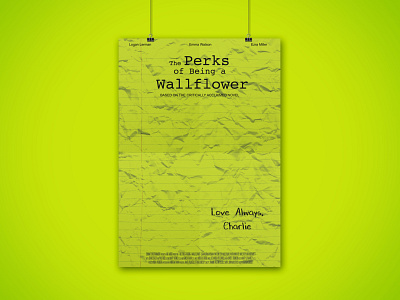 Perks Poster design mockups movie poster poster design print