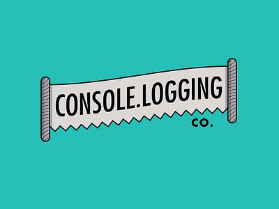 Console.Logging Shirt now on Cotton Bureau buy console cottonbureau illustration logging pseudosuede purchase scad shirt t shirt tshirt web