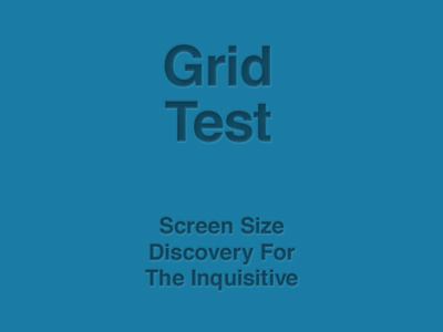 Grid Test Startup Screen by Seth Akkerman on Dribbble