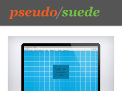 Mobile Screenshot fluid layout iphone mobile web
