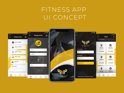 Fitness App Design