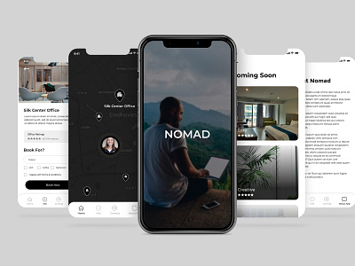 Nomad android app app mobile app ui ui ux uiux