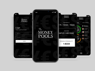 The Money Pool android app app design design mobile app ui ux designer uiux