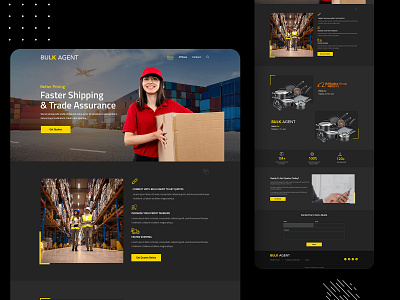 BulkAgent Web Design ui ux ui ux designer uiux website ui
