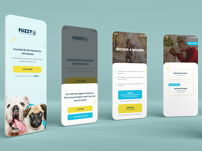 Pets app android app design mobile app ui ux ui ux designer uiux