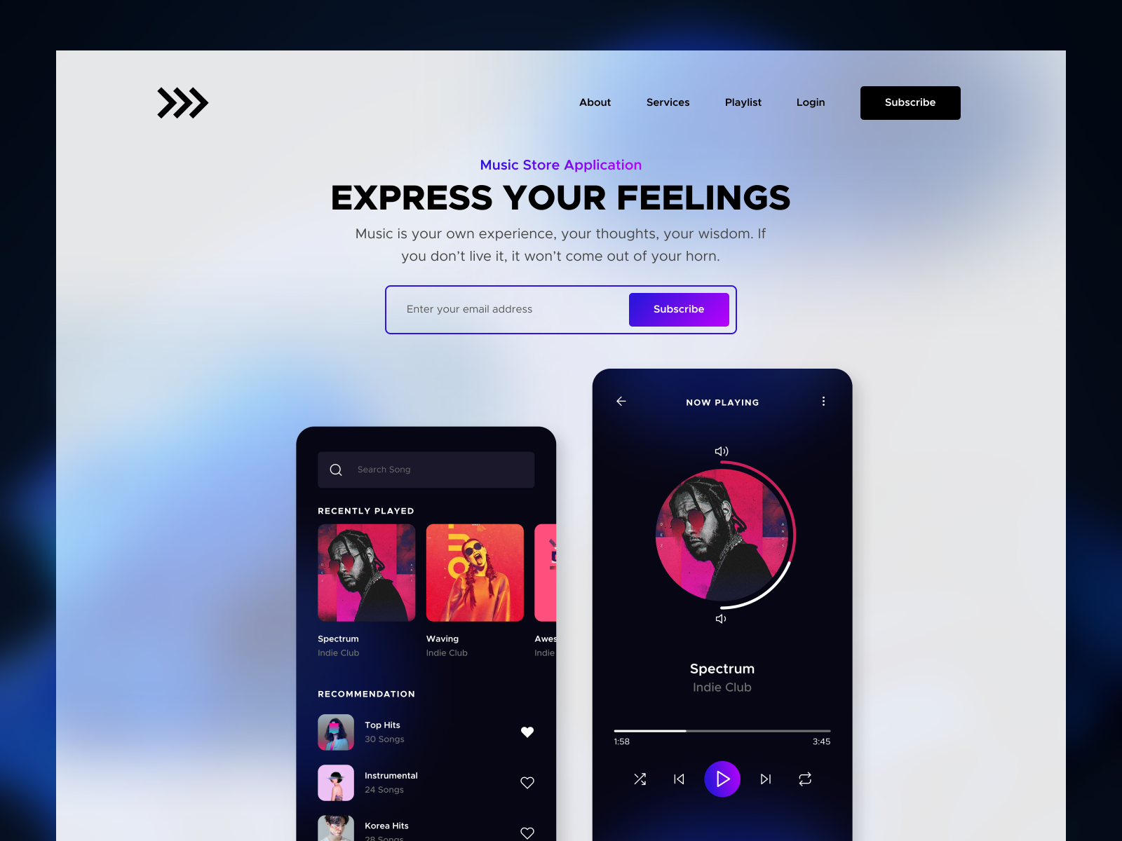Music Store Application UI Design Exploration by Fikri Fahrezy on Dribbble