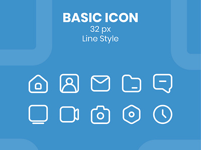 Icon 32px Line Basic