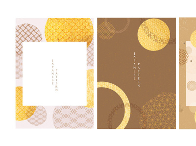 Abstract background in oriental style. Chinese new year banner. abstract asian background banner border chinese circle design frame geometric illustration gold foil illustration japanese modern pattern template vector wave