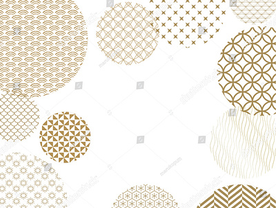 Japanese pattern background vector. Gold geometric cover design abstract asian background banner chinese design element floral geometric graphic illustration japanese japanese. logo modern paper pattern pattern art texture vector