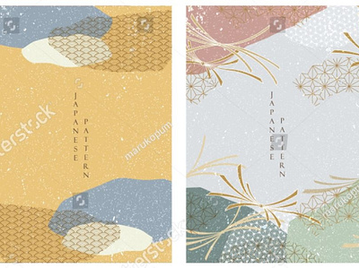 Japanese template vector. Geometric pattern background. abstract asian background banner chinese cloud illustration japanese modern pattern ribbon template vector wave