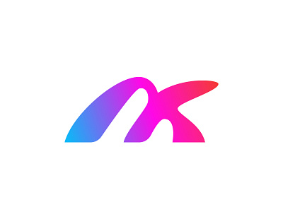 NK monogram Logo Design