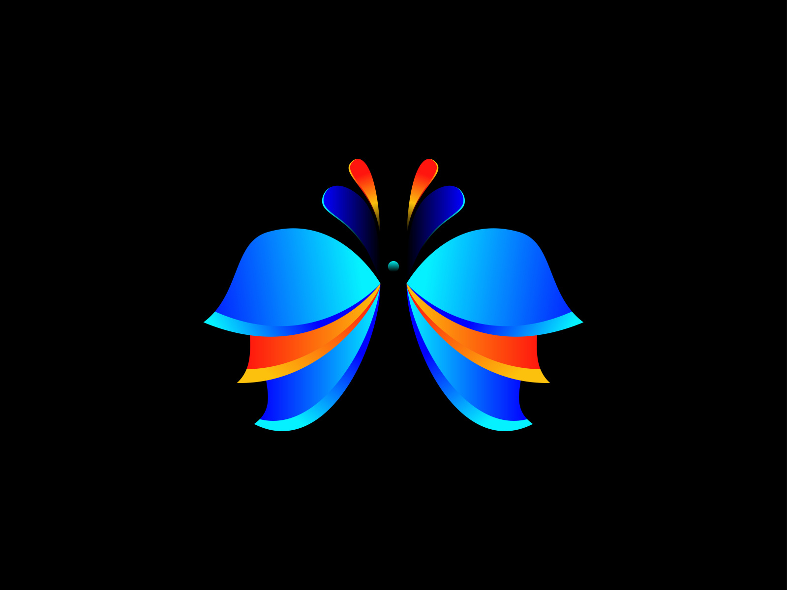 Colorful Butterfly by Mohammad Harun | Logo Designer on Dribbble