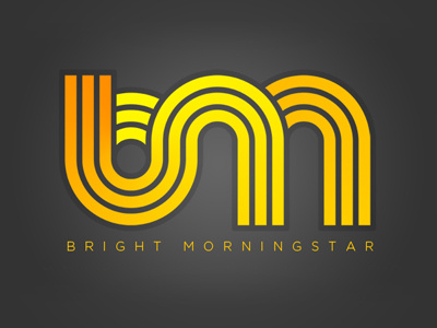 Bright Morningstar anthony design gargasz logo orange