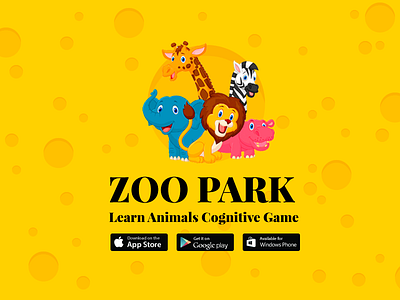 ZooPark Kid Game android animals cartoon cheese flat game ios learn mobile