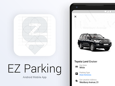 EZ Parking - Android Mobile Application android app application brand mobile parking phone placeholder