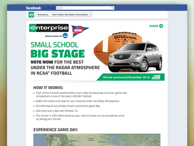 Enterprise NCAA Football Stadium Contest