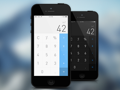 Rebound: Day 042 - Calculator app application calculator ios iphone numbers